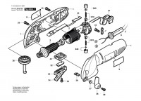 Dremel F 013 600 03R Series 6000 Contour Orbital Sander Spare Parts
